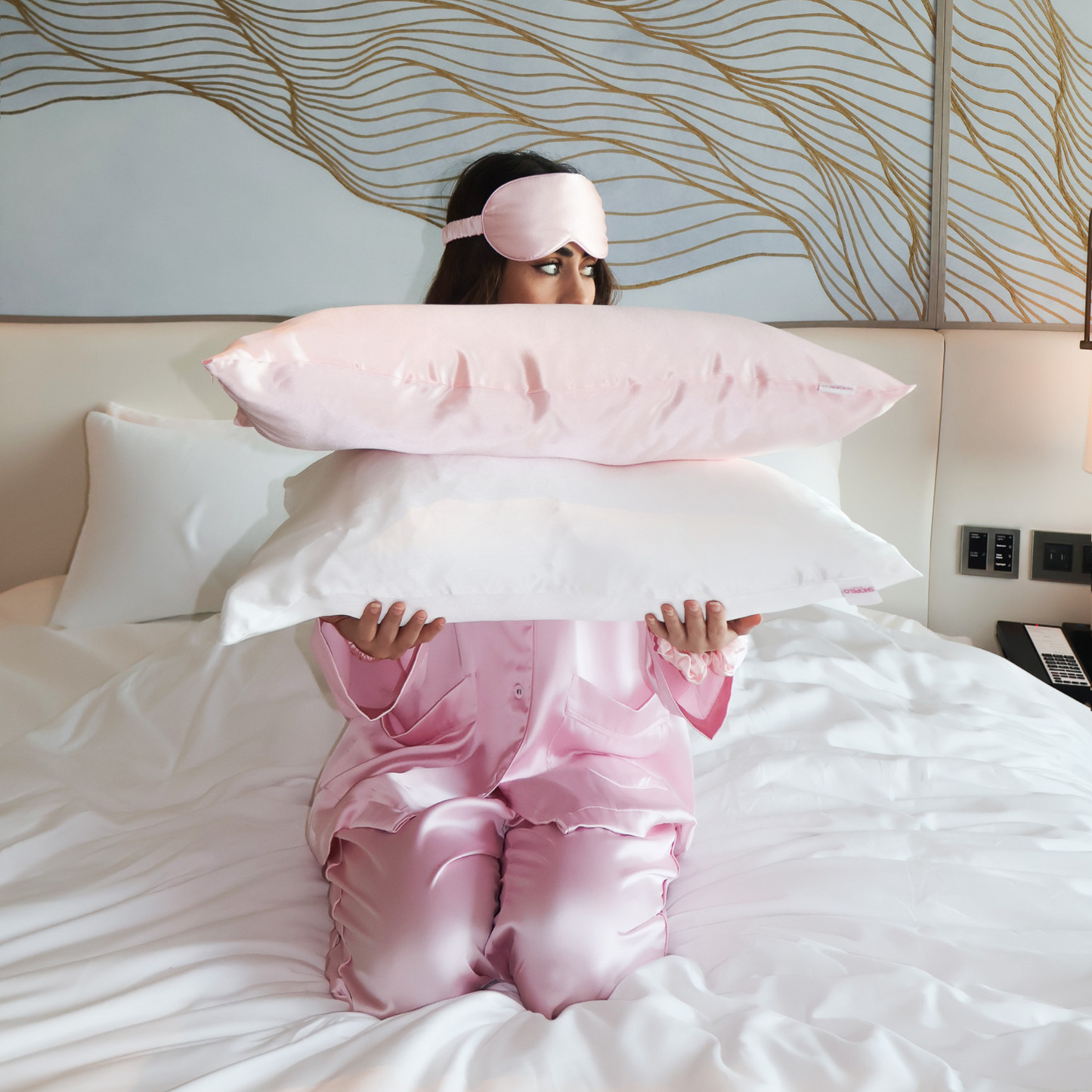 SILK SET - DREAMY PINK