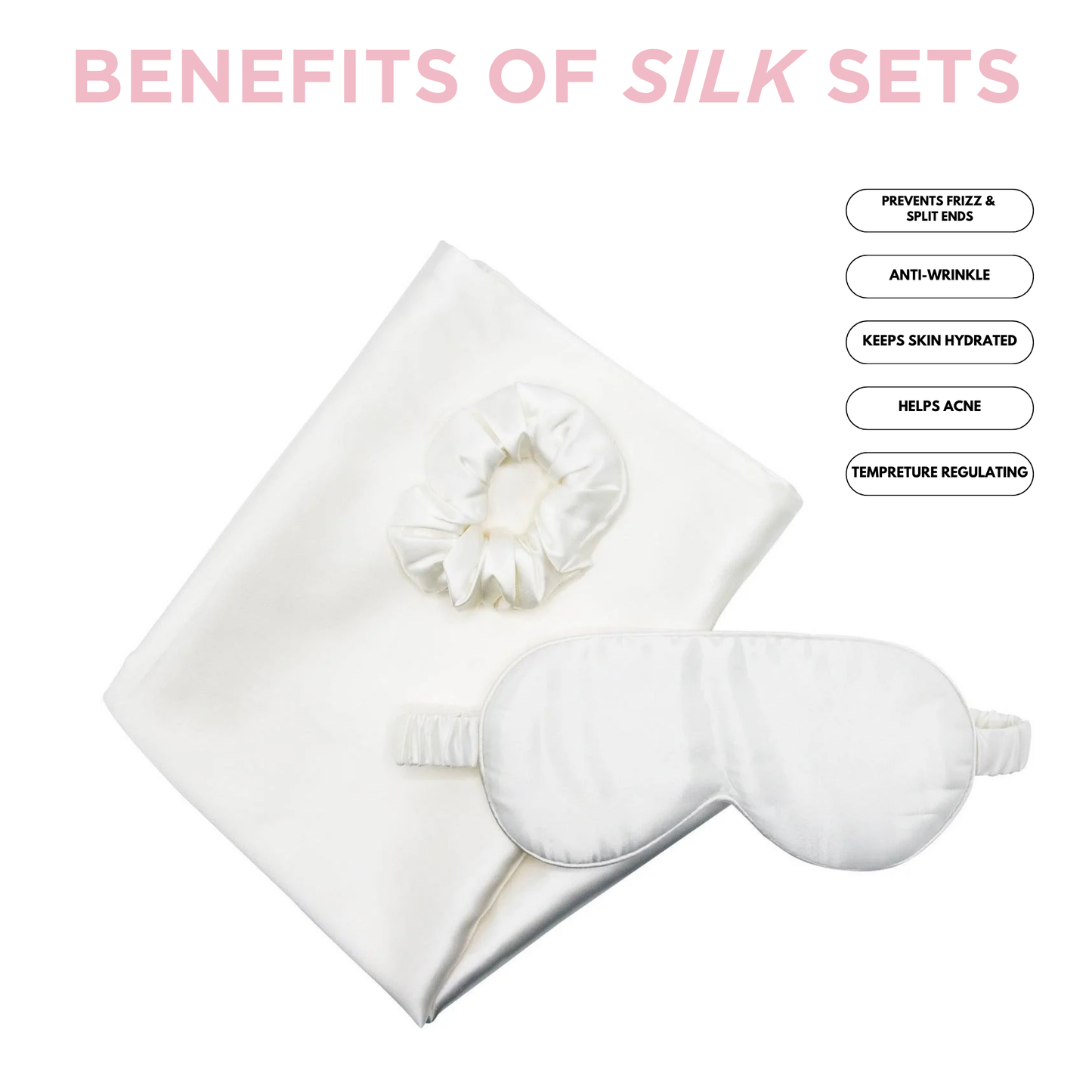 SILK SET - CRISP IVORY